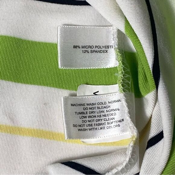 Cutter & Buck Green Bay Packers CB Dry Tec Striped Polo Shirt Men's Size Large - Picture 2 of 16